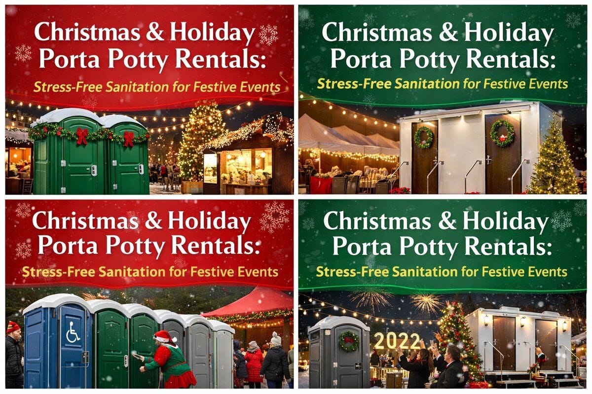 Christmas & Holiday Porta Potty Rentals