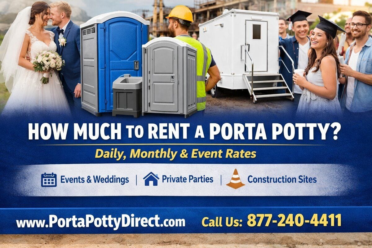 How Much Does It Cost to Rent a Porta Potty?