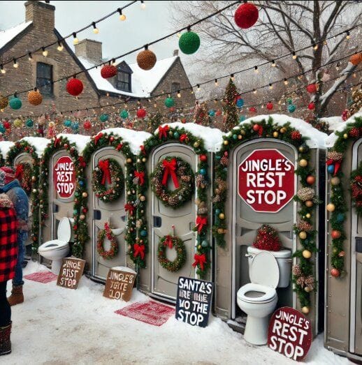 Top 10 Porta Potty Tips for a Cheerful Holiday & Christmas Party